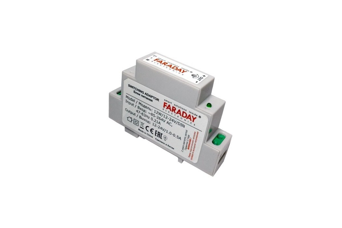 Купить импульсный блок питания 12-24V Faraday