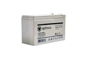 Аккумулятор Optimus АP1207, 7A/h