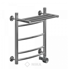 Полотенцесушитель Ника ЛД (г) ВП-50x60x67 с полочкой электрический