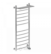 Полотенцесушитель Ника ЛД (г) ВП-120x40x47 с полочкой электрический