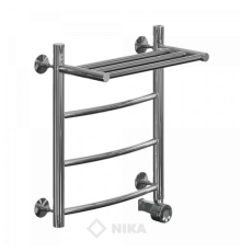 Полотенцесушитель Ника ЛД ВП-50x50x57 с полочкой электрический