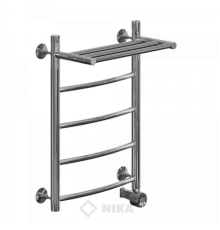 Полотенцесушитель Ника ЛД ВП-60x50x57 с полочкой электрический