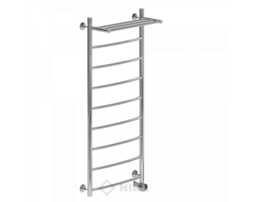 Полотенцесушитель Ника ЛД ВП-120x50x57 с полочкой электрический