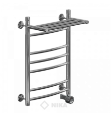 Полотенцесушитель Ника ЛД (г2) ВП-60x40x47 с полочкой электрический