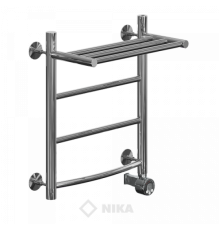 Полотенцесушитель Ника ЛДП ВП-50x40x47 с полочкой электрический