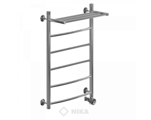 Полотенцесушитель Ника ЛДП ВП-80x50x57 с полочкой электрический