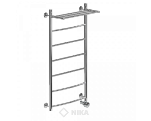 Полотенцесушитель Ника ЛДП ВП-100x50x57 с полочкой электрический