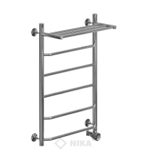 Полотенцесушитель Ника ЛТП ВП-80x50x57 с полочкой электрический
