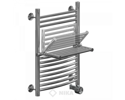 Полотенцесушитель Ника ЛДПВ-60x50x56 с полочкой электрический