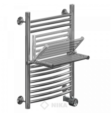 Полотенцесушитель Ника ЛДПВ-60x60x66 с полочкой электрический