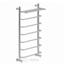 Полотенцесушитель Ника Л90 ВП-100x50x56 с полочкой водяной