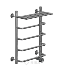 Полотенцесушитель Ника Л90 ВП-60x40x47 с полочкой электрический