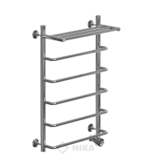 Полотенцесушитель Ника Л90 ВП-80x60x67 с полочкой электрический