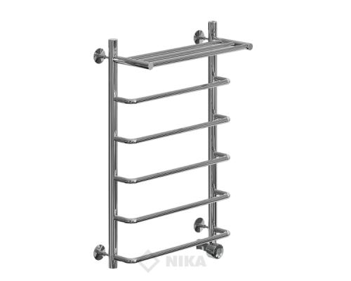 Полотенцесушитель Ника Л90 ВП-80x60x67 с полочкой электрический