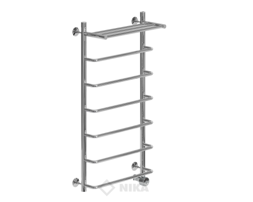 Полотенцесушитель Ника Л90 ВП-100x60x67 с полочкой электрический