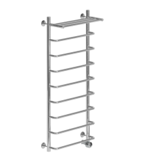 Полотенцесушитель Ника Л90 ВП-120x40x47 с полочкой электрический