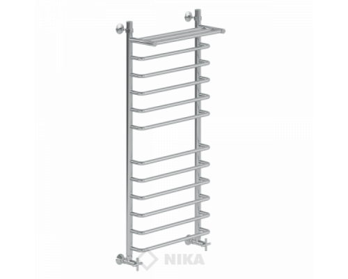 Полотенцесушитель Ника Л90 (г) ВП-120x40x46 с полочкой водяной