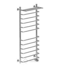 Полотенцесушитель Ника Л90 (г) ВП-120x40x47 с полочкой электрический