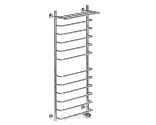 Полотенцесушитель Ника Л90 (г) ВП-120x40x47 с полочкой электрический