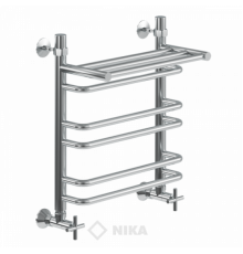 Полотенцесушитель Ника Л90 (г2) ВП-50x50x56 с полочкой водяной