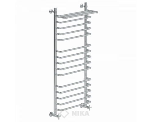Полотенцесушитель Ника Л90 (г2) ВП-120x50x56 с полочкой водяной