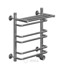 Полотенцесушитель Ника Л90 (г2) ВП-50x60x67 с полочкой электрический