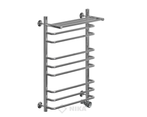 Полотенцесушитель Ника Л90 (г2) ВП-80x40x47 с полочкой электрический