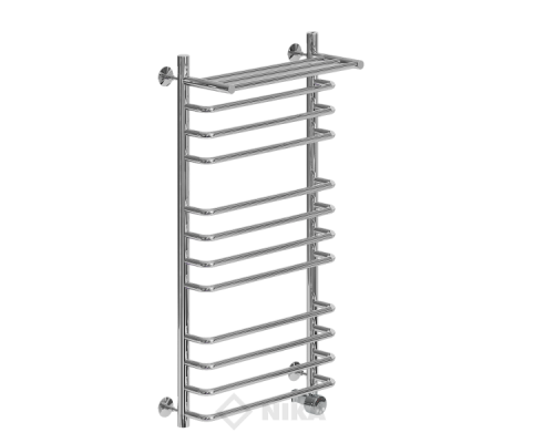 Полотенцесушитель Ника Л90 (г2) ВП-100x50x57 с полочкой электрический