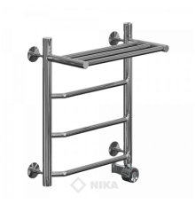 Полотенцесушитель Ника ЛТ ВП-50x40x47 с полочкой электрический