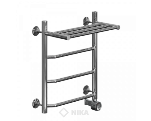 Полотенцесушитель Ника ЛТ ВП-50x40x47 с полочкой электрический