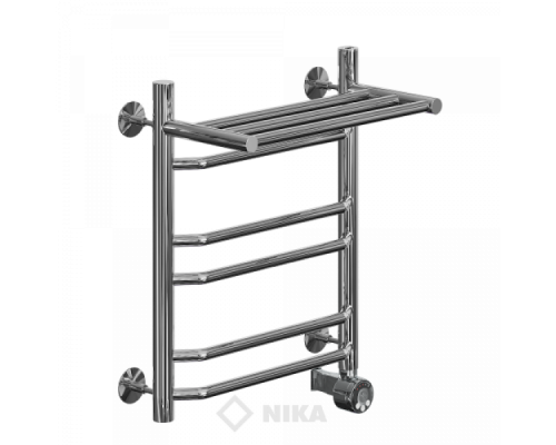 Полотенцесушитель Ника ЛТ (г2) ВП-50x60x67 с полочкой электрический