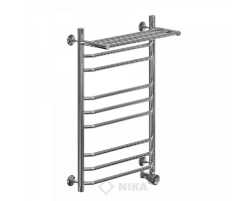 Полотенцесушитель Ника ЛТ (г2) ВП-80x50x57 с полочкой электрический