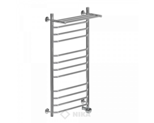 Полотенцесушитель Ника ЛТ (г2) ВП-100x50x57 с полочкой электрический