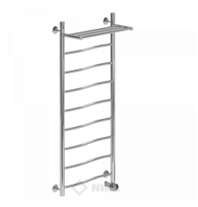 Полотенцесушитель Ника ЛВ ВП-120x40x47 с полочкой электрический