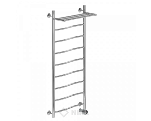 Полотенцесушитель Ника ЛВ ВП-120x50x57 с полочкой электрический