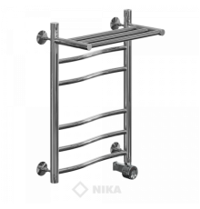 Полотенцесушитель Ника ЛВ (г) ВП-60x60x67 с полочкой электрический