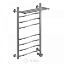 Полотенцесушитель Ника ЛВ (г) ВП-80x40x47 с полочкой электрический