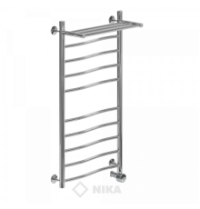 Полотенцесушитель Ника ЛВ (г) ВП-100x50x57 с полочкой электрический