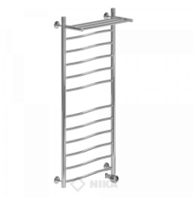 Полотенцесушитель Ника ЛВ (г) ВП-120x40x47 с полочкой электрический