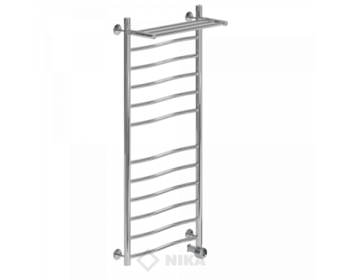 Полотенцесушитель Ника ЛВ (г) ВП-120x40x47 с полочкой электрический