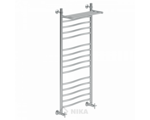 Полотенцесушитель Ника ЛВ (г2) ВП-120x40x46 с полочкой водяной