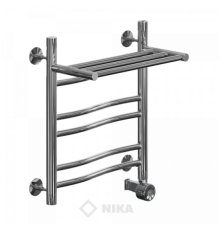 Полотенцесушитель Ника ЛВ (г2) ВП-50x60x67 с полочкой электрический