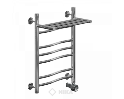 Полотенцесушитель Ника ЛВ (г2) ВП-60x50x57 с полочкой электрический