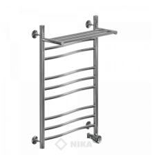 Полотенцесушитель Ника ЛВ (г2) ВП-80x40x47 с полочкой электрический