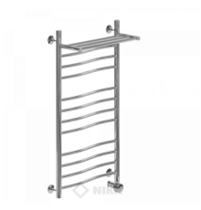 Полотенцесушитель Ника ЛВ (г2) ВП-100x40x47 с полочкой электрический