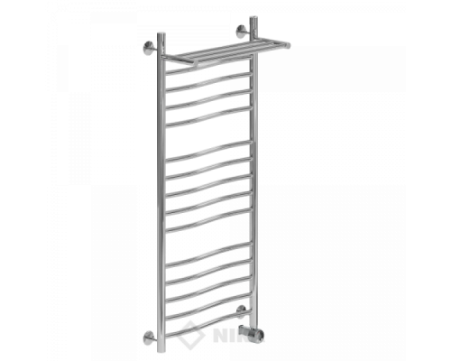 Полотенцесушитель Ника ЛВ (г2) ВП-120x50x57 с полочкой электрический