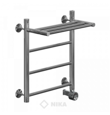 Полотенцесушитель Ника ЛП ВП-50x40x47 с полочкой электрический