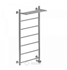 Полотенцесушитель Ника ЛП ВП-100x50x57 с полочкой электрический
