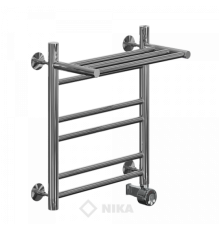 Полотенцесушитель Ника ЛП (г2) ВП-50x60x67 с полочкой электрический