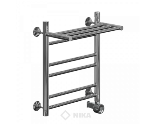 Полотенцесушитель Ника ЛП (г2) ВП-50x60x67 с полочкой электрический